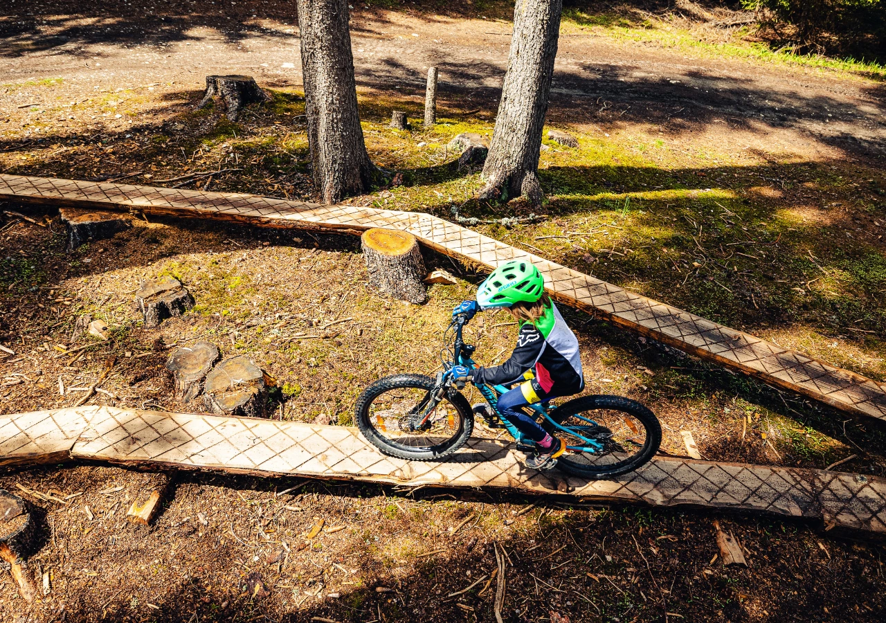 enfant VTT